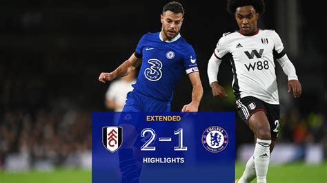 Fulham vs. Chelsea .
